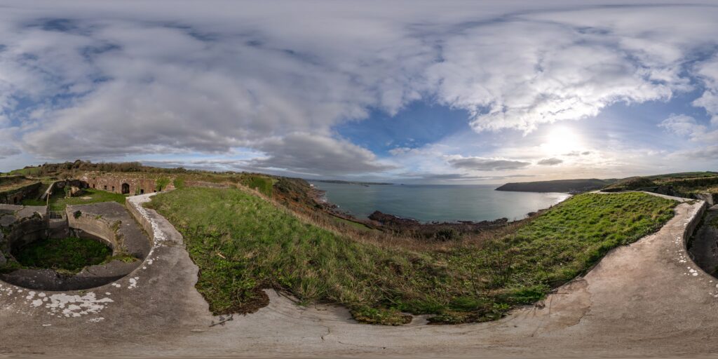 Redoubt 4 outside landscape