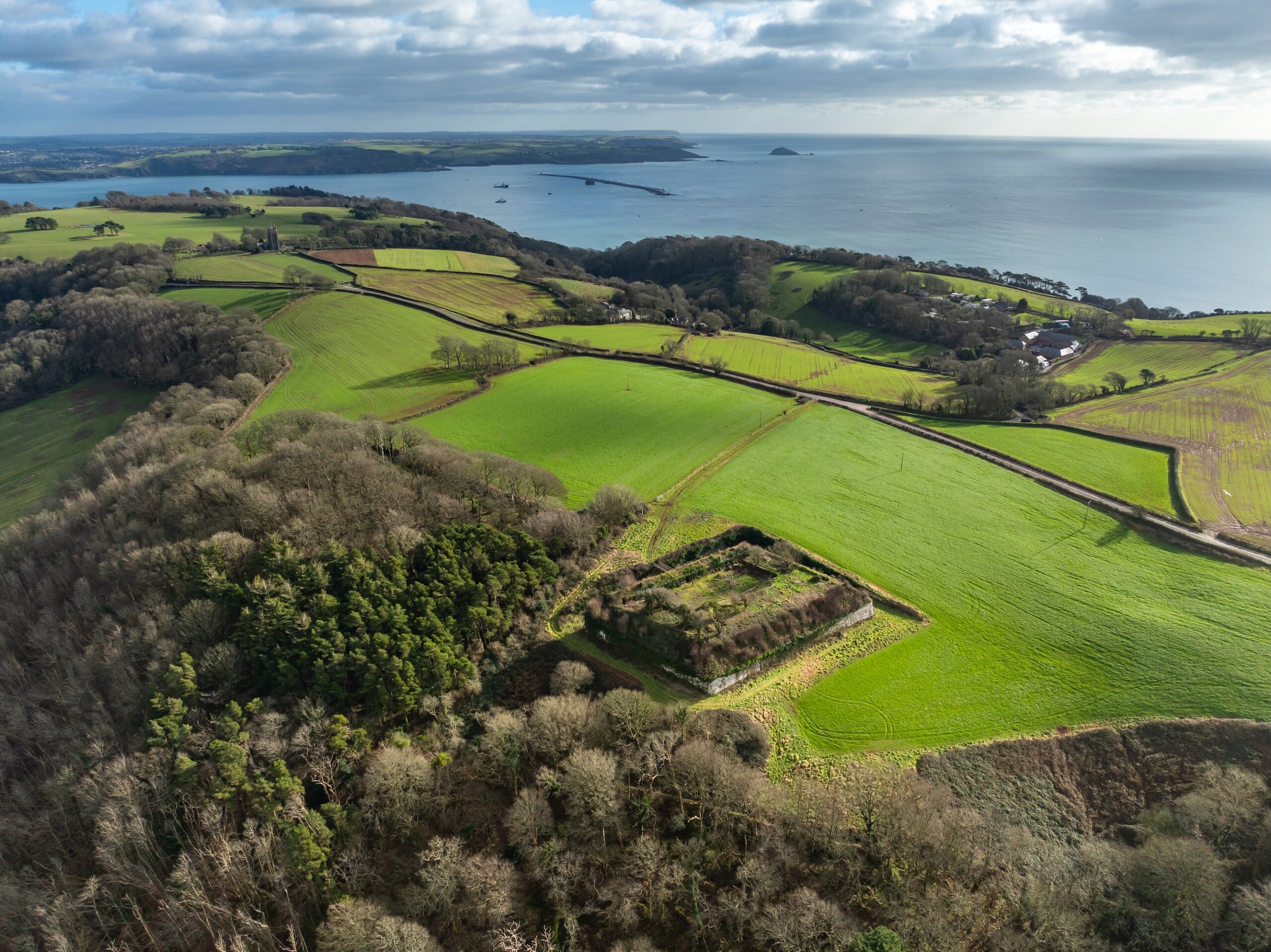 Carolean Redoubt Redoubt 5 – Cornwall National Landscape